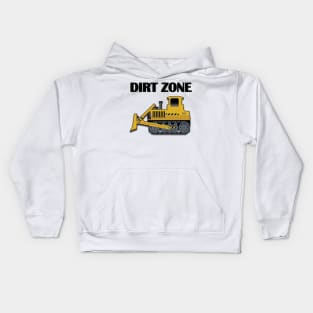 Dirt Zone (Bulldozer) Kids Hoodie